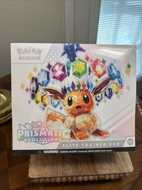 Pokemon Prismatic Evolutions Elite Trainer Box - Multicolor